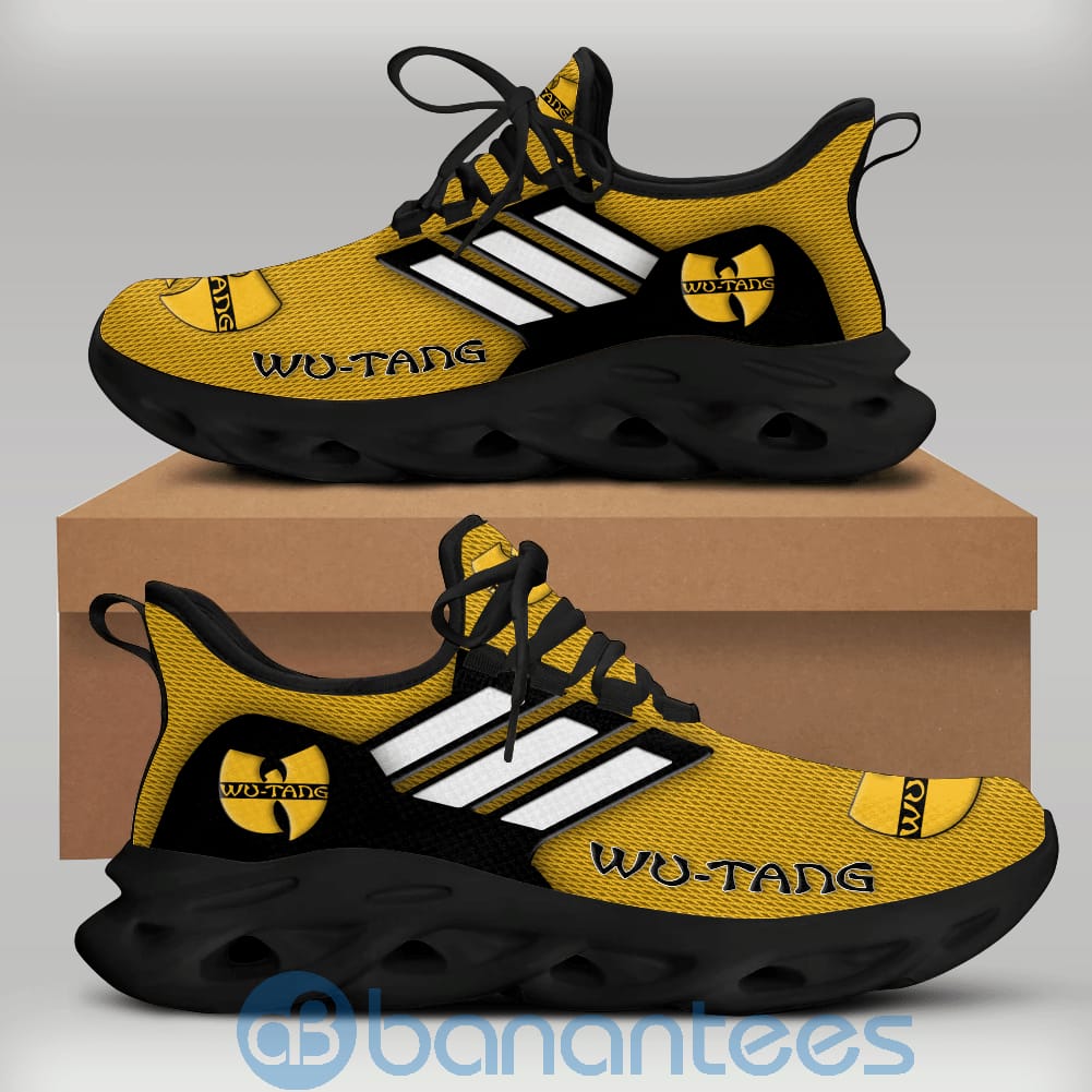 Wutang Clan Fans White Striped Max Soul Shoes For Men And Women Product photo 2