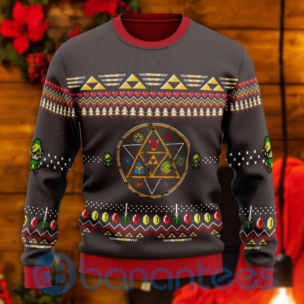 Zelda Rubies Premium All Over Printed Ugly Christmas Sweater Product Photo