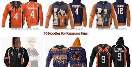 10 Hoodies For Karasuno Fans