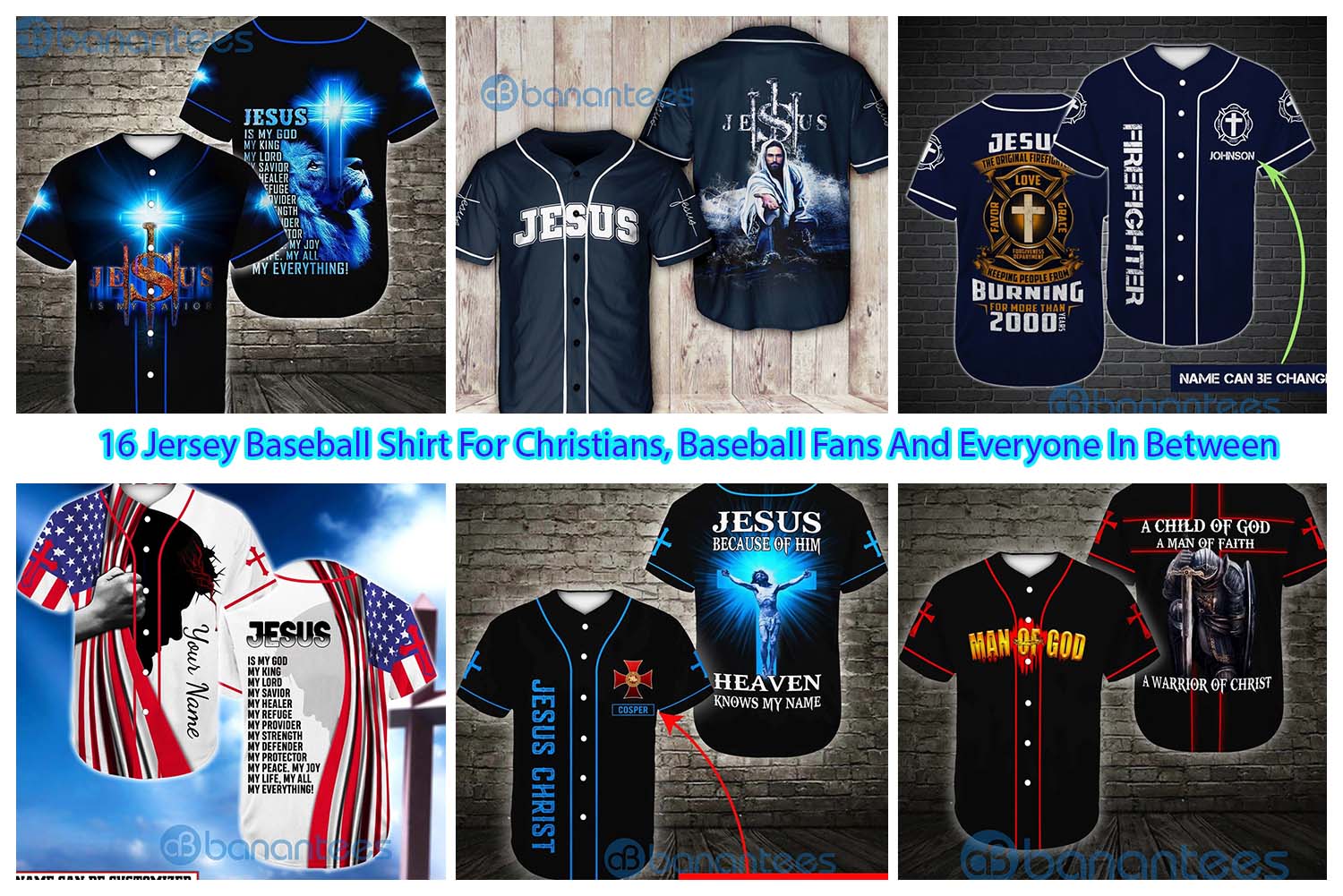 16 Jersey Baseball Shirt For Christians, Baseball Fans And Everyone In Between