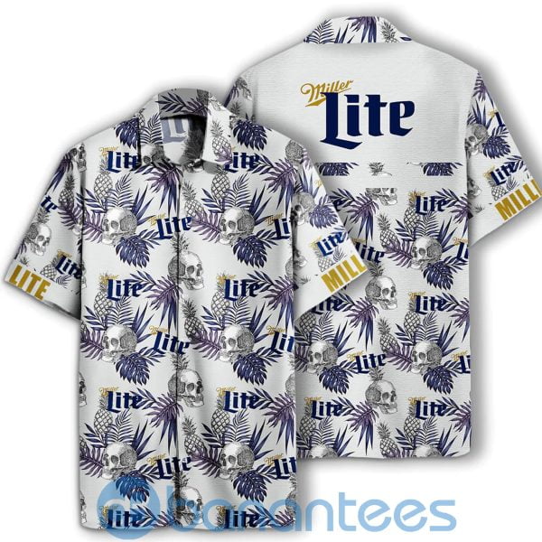 3D Miller Lite For Beer Lover Hawaiian Shirt Product Photo