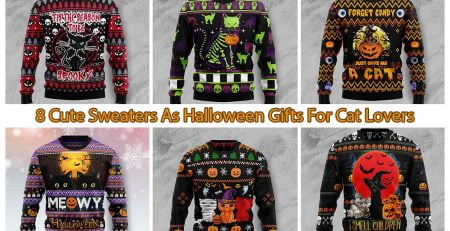 8 Cute Sweaters As Halloween Gifts For Cat Lovers