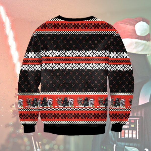 Merry Sithmas Darth Vader Let’S Join The Dark Side Ugly Christmas Sweater Product Photo