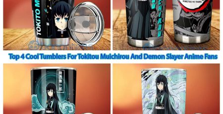 Top 4 Cool Tumblers For Tokitou Muichirou And Demon Slayer Anime Fans