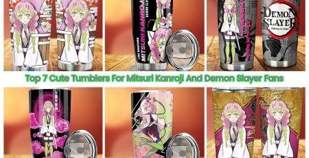 Top 7 Cute Tumblers For Mitsuri Kanroji And Demon Slayer Fans