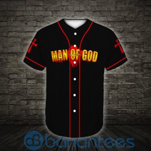 A Child Of God A Man Of Faith Jesus Unisex Jersey Baseball Shirt Product Photo