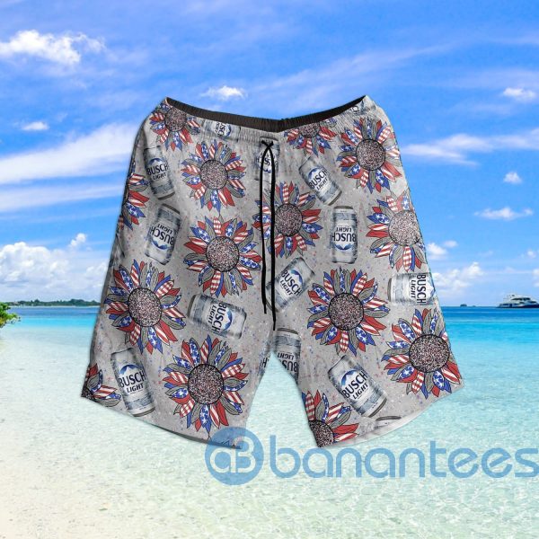 Beach Light The 4th Of July US Independence Day Beach Shorts Beer Lovers Father Day Gift Product Photo