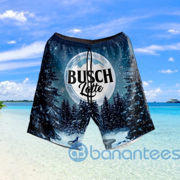 Busch Latte Winter Beach Shorts Beer Lovers Father Day Gift Product Photo