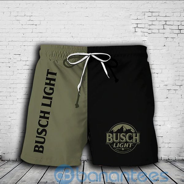 Busch Light Army Color Beach Shorts Beer Lovers Father Day Gift Product Photo