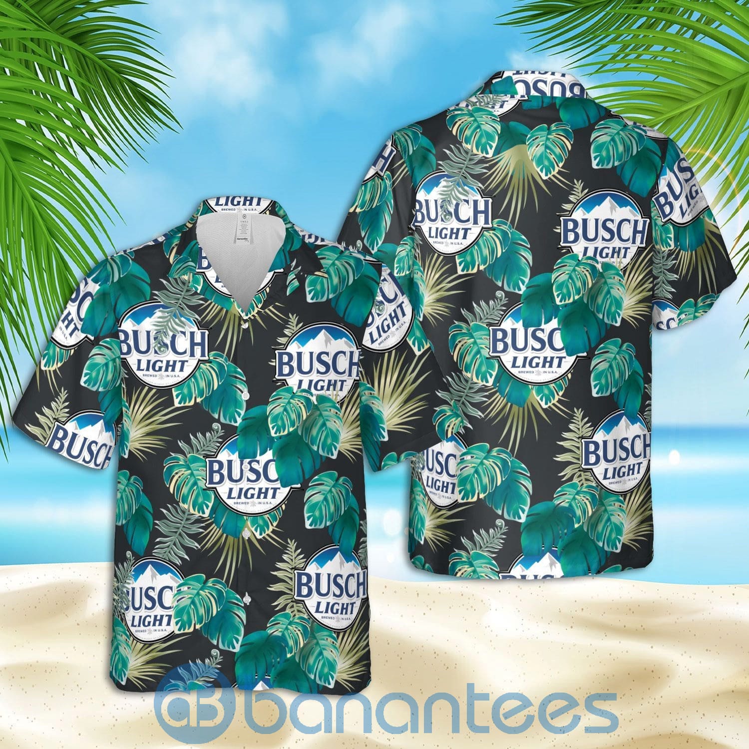 Busch Light Tropical For Beer Lover Hawaiian Shirt