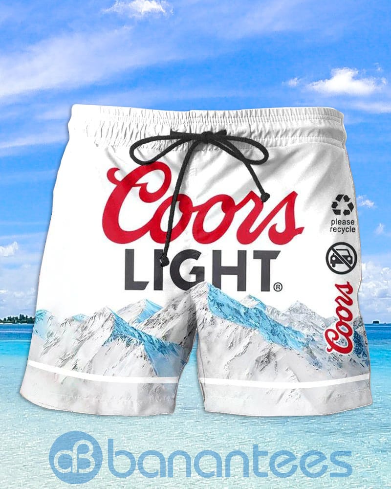 Coors Light Beach Shorts Beer Lovers Father Day Gift