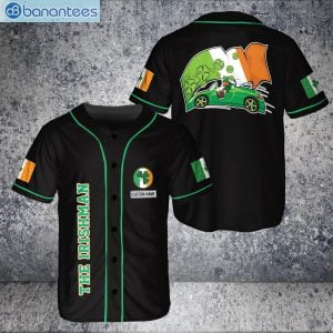 Custom Name Irishman Flag Irish Sports Men Jersey Baseball Shirtproduct photo 1