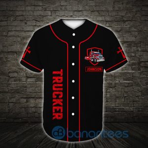 Custom Name Jesus Is My Rock Baseball Truckers Unisex Jersey Baseball Shirt Product Photo