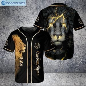 Custom Name Mayoctober Lion King Custom Date Birthday Gift Jersey Baseball Shirtproduct photo 1