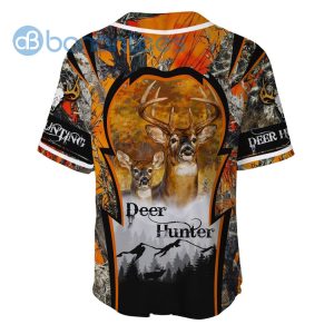 Deer Hunting Deer Hunter Gift For Dad Unisex Jersey Baseball Shirt Product Photo