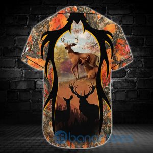 Deer Hunting Hunters Gift For Dad Unisex Jersey Baseball Shirt Product Photo