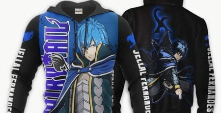 3 Hoodies with the character Jellal Fernandes