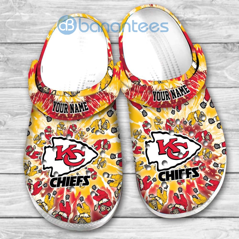 Kansas City Chiefs Grateful Dead Custom Name Unisex Clogs Shoes