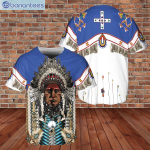 Native American Warrior Dreamcatcher Jersey Baseball Shirtproduct photo 1