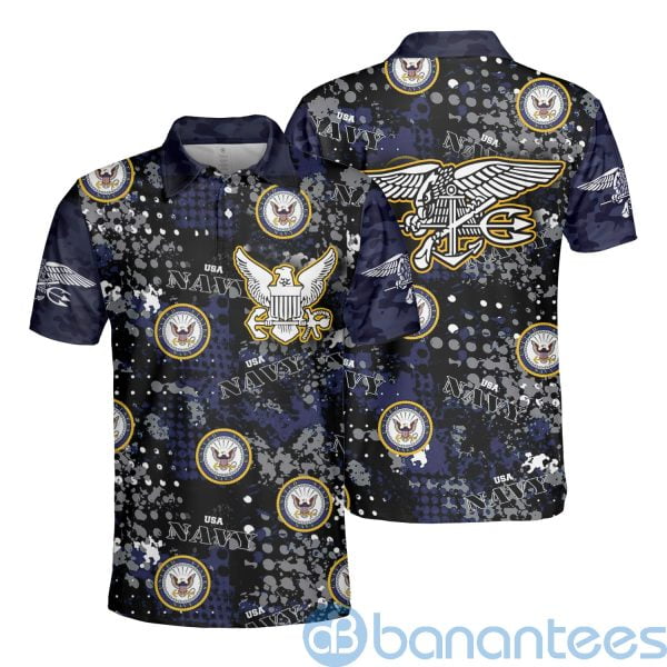 Navy Veteran Eagle All Gave Some Parade Independence day Polo Shirt Product Photo