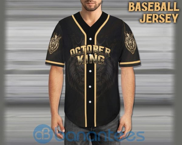 Personalized Lion Jesus Lover Unisex Jersey Baseball Shirt Product Photo