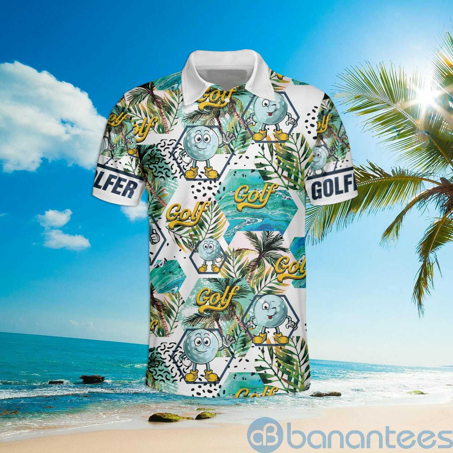 That's How I Roll Men's Hawaiian Style Golf Moisture-Wicking Polo Shirt