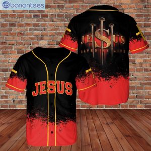 Three Nails Jesus Jesus And Cross Is My Savior Jersey Baseball Shirtproduct photo 1