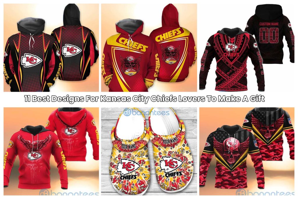 11 Best Designs For Kansas City Chiefs Lovers To Make A Gift