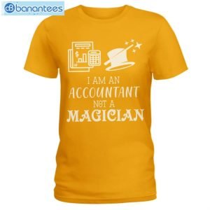 Accountant I'm An Accountant Not A Magician T-Shirt Long Sleeve Tee Product Photo 4