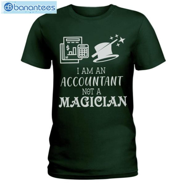 Accountant I'm An Accountant Not A Magician T-Shirt Long Sleeve Tee Product Photo 5
