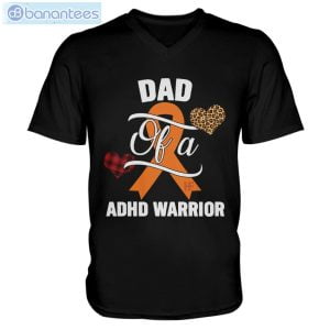 ADHD Awareness Dad Men V-Neck T-Shirt Product Photo 1