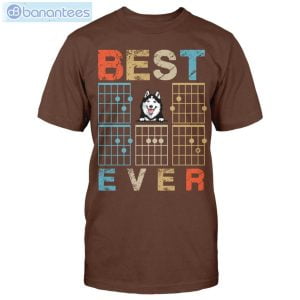Best Dog Dad Guitar Ever Custom Shirt Classic T-Shirt Product Photo 2