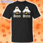 Boo Bees Ghost Halloween T-Shirt For Ladies Product Photo 1