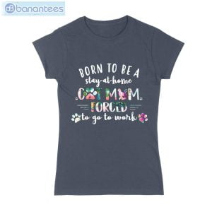 Born To Be A Cat Mom T-Shirt Long Sleeve Tee Product Photo 2