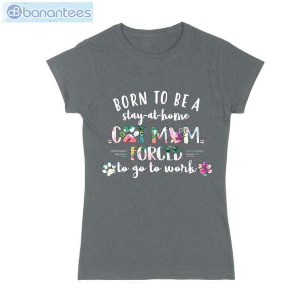 Born To Be A Cat Mom T-Shirt Long Sleeve Tee Product Photo 4