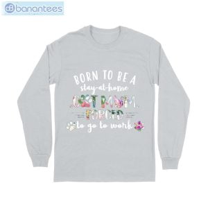 Born To Be A Cat Mom T-Shirt Long Sleeve Tee Product Photo 7
