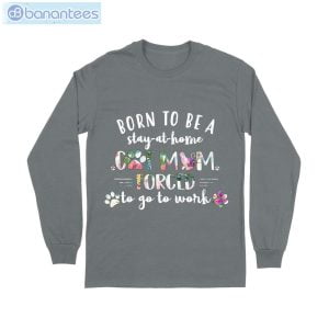Born To Be A Cat Mom T-Shirt Long Sleeve Tee Product Photo 8