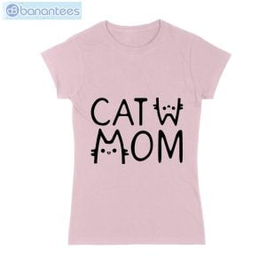 Cat Mom T-Shirt Long Sleeve Tee Product Photo 2