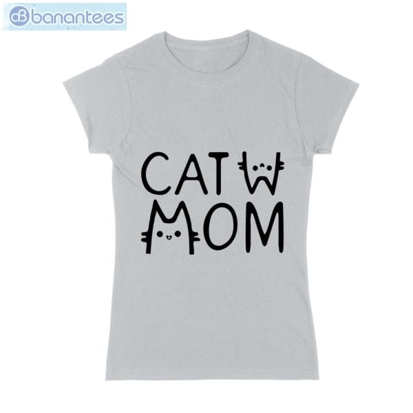 Cat Mom T-Shirt Long Sleeve Tee Product Photo 4