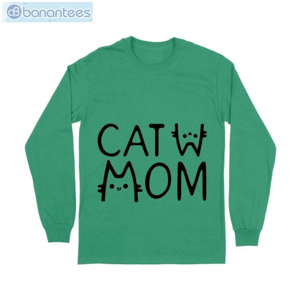 Cat Mom T-Shirt Long Sleeve Tee Product Photo 8