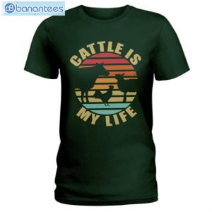Cattle Is My Life Farmer T-Shirt Long Sleeve Tee Product Photo 3