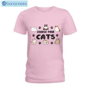 Choose Your Cats T-Shirt Long Sleeve Tee Product Photo 2