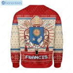 Coat Of Arms Of Pope Francis All Over Printed Ugly Christmas Sweater Product Photo 1