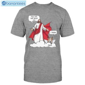 Conversation Jesus And Dog Custom Shirt Classic T-Shirt Product Photo 5