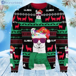 Cool Llama Santa Hat Bset Gift Ugly Christmas Sweaterproduct photo 1