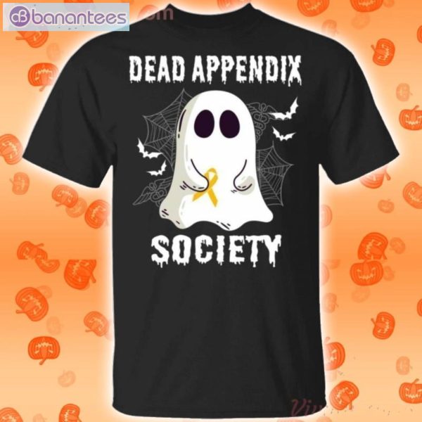 Dead Appendix Society Boo Ghost Halloween Funny T-Shirt Product Photo 1