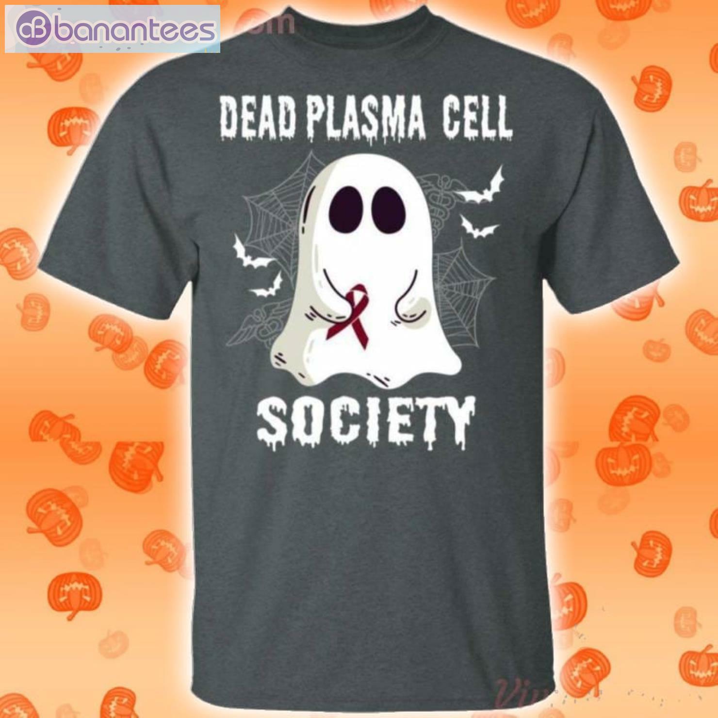 Dead Plasma Cell Society Boo Ghost Halloween Funny T-Shirt Product Photo 2 Product photo 2