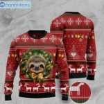 Deer And Sloth Pattern Full Printing Ugly Christmas Sweater Product Photo 1