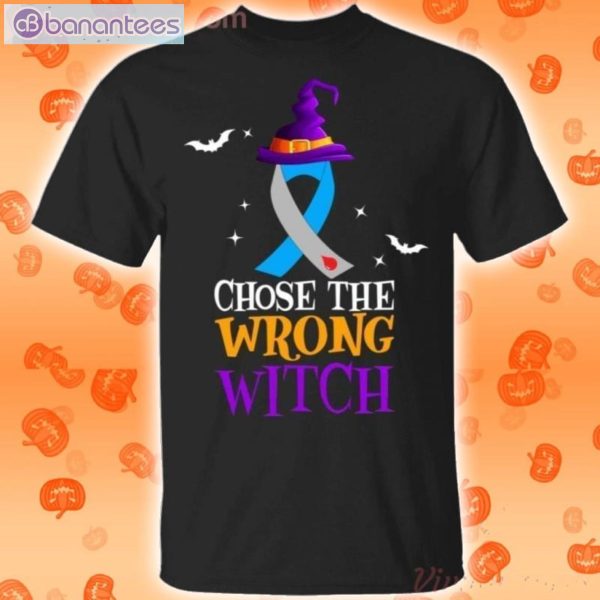 Diabetes Choose The Wrong Witch Halloween T-Shirt Product Photo 1
