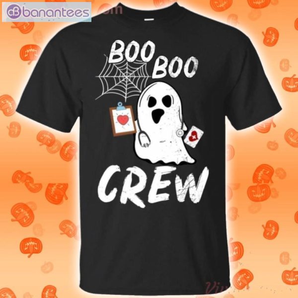 Doctor Ghost Boo Boo Crew Halloween T-Shirt Product Photo 1